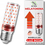 2x CZERWONA ŻARÓWKA LED E27 12W 1080lm ENERGOOSZCZĘDNA MOCNA R2.3