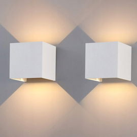 Kinkiet ogrodowy Klighten biały zintegrowane źródło LED 12 W R7.1