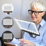 LUPA SZKŁO 5X POWIĘKSZAJĄCE Z PODŚWIETLENIEM DO CZYTANIA Z LAMPKĄ 43LED P4