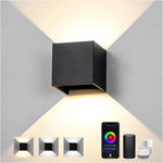 LED kinkiet wewnętrzny i zewnętrzny IP65 RGB sterowany aplikacją+pilot R3.3
