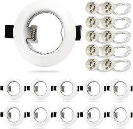 Oprawa Podtynkowa Ultra płaski reflektor Led do zabudowy GU10 10 sztuk R2.3