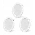 3 x Oprawa wpuszczana Sufitowa LED oczko biała 3,5 W R3.4
