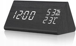 Budzik Zegar Elektroniczny Termometr Zegarek LED 15cm R2.4