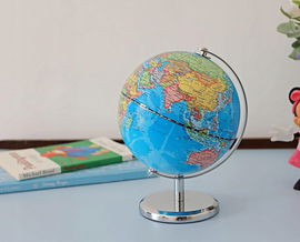 Globus Exerz polityczno-fizyczny mapa świata śr. 14 cm R7.1