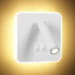 Nowoczesna lampa ścienna LED KAWELL 8W Modern 350° Obrotowa R2.3