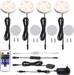 OŚWIETLENIE PODSZAFKOWE MEBLOWE AIBOO 2700K 12W LED ZESTAW 4SZT R7.4