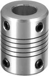 Sprzęgło aluminiowe bezluzowe elastyczne CNC D20*L25 10mm R4.7