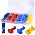 65x ZESTAW SZYBKOZŁĄCZKA ZŁĄCZE KONEKTOR KABLI ZESTAW MIX + ORGANIZER R4.7
