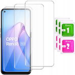 3x SZKŁO HARTOWANE DO OPPO RENO 8 LITE | 3-PAK P2