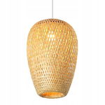 Lampa wisząca Schindora z bambusa tkane ręcznie R7.3