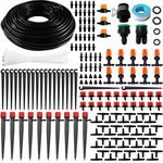 Zestaw nawadniania kropelkowego 202 Sztuk 4/6 mm 25m wąż, DIY R7.4