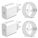 Ładowarka Zestaw 2x 25W USB C Ładowarka i Kabel do Galaxy S24 S25 Ultra R24