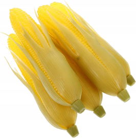 5x Plastikowa Kolba kukurydzy realistyczna ozdoba R3.6