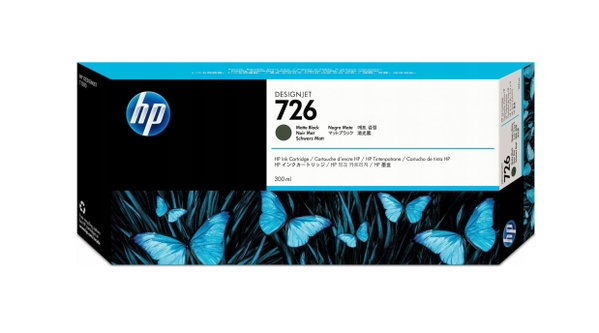 Atrament HP 726 MK Matte Black CH575A T795 T1200 T1300 T2300