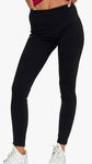 MODNE DAMSKIE LEGGINSY W PRĄŻKI CZARNE ROZMIAR Z METKI S/M WYSOKI STAN