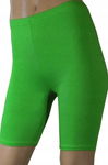 LEGGINSY SZORTY DAMSKIE KOLARKI BAWEŁNA ZIELONE POLSKIE R 3XL (46)