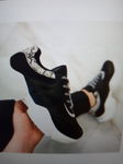 BUTY SPORTOWE SNEAKERSY Z BROKATEM DAMSKIE R.40