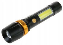 LATARKA CREE LED T6 10W + COB 3W Magnes ZOOM 1886