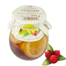 Naturalne Cytrynki z żurawiną 270 g - Ogródek Dziadunia