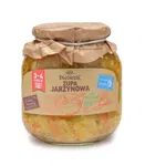 Pyszna domowa Zupa Jarzynowa na wodzie źródlanej 680 g - Dworek