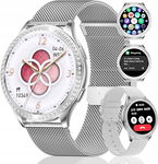 Smartwatch AK53 Diamond SREBRNY