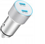 ŁADOWARKA SAMOCHODOWA DO ZAPALNICZKI MATAUMAHI 40W USB-C PODWÓJNA MOCNA