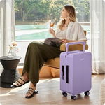 TUPLUS Walizka twarda Fioletowa 62 l