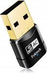 Foktech adapter WiFi AC600 dwuzakresowy