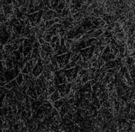 Dekoracyjny cięty papier do wypełniania prezentów. Czarny