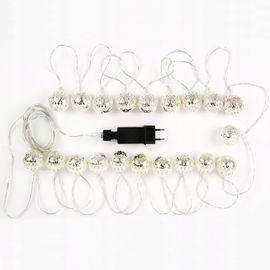 CozyHome Moroccan LED do Wnętrz z Wtyczką | 7 metrów, 20 Ciepłych Białych