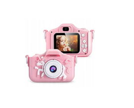 Aparat cyfrowy Verk Group Aparat wielofunkcyjny różowy