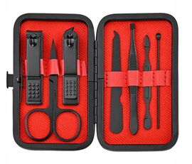 7-Częściowy Zestaw do Manicure z Przenośnym Pokrowcem