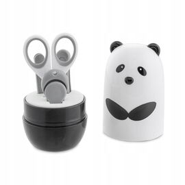 Chicco Baby Panda Zestaw do Manicure Obcinania 4 części dla dzieci 0m+
