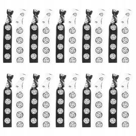 20 szt opasek na rękę siatkówka białe i czarne