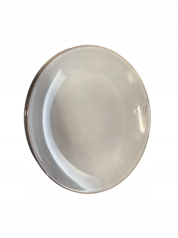 Ceramiczny talerz śniadaniowy deserowy 22,5cm niebieski