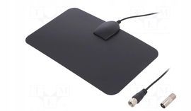 Bardzo cienka i elastyczna antena telewizyjna HDTV