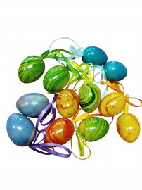 Jajka wielkanocne do dekoracji kolorowe 12 szt