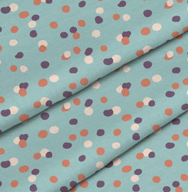 DreamRoots 2m Wodoodporna i Trwała Tkanina Dots 220 g/m² szer. 160 cm