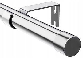 karnisze srebrne 220 cm