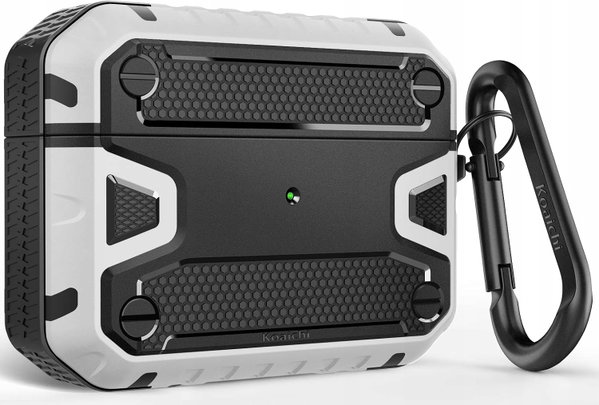 Etui kompatybilne z AirPods Pro 2 i 1 generacji Wytrzymała pancerne brelok