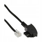 Kabel inLine tae-f dla telekom/siemens, TAE-F do RJ11 6P4C, 1m