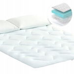 EHEYCIGA Nakładka na materac 200 x 90 cm + 38cm Certipur-US, Oeko-Tex