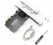 KARTA SIECIOWA ADAPTER SIECIOWY PCI EXPRESS GIGABIT UCHWYT ETHERNET