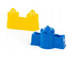 Foremki do piaskownicy zamek 2 el. 57495