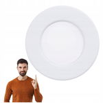 FUEVA 5 OPRAWA WPUSZCZANA LED 2,7w 3000k BIAŁY 8,6cm IP44 ŁAZIENKOWA
