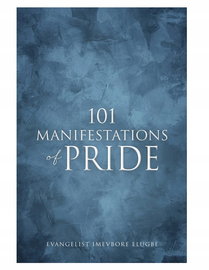 Książka 101 MANIFESTATIONS PRIDE Evangelist Imevbore Elugbe j. angielski