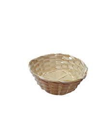 Kosz koszyk wielkanocny mały dekoracyjny kolor naturalne drewno