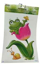 Naklejka na okno wiosenne motywy żaba 29 x 21 cm