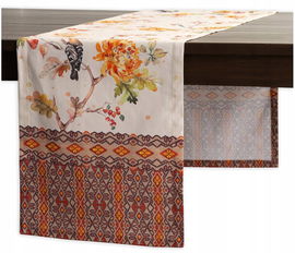 Maison d' Hermine Kelim 100% Bawełniany Bieżnik na Stół Meadow 50cm x 150cm