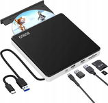 Nagrywarka CD (combo z DVD) zewnętrzna BUNUD USB 3.0 Type-C